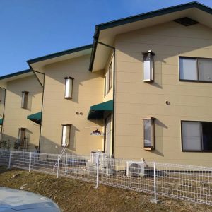 アパートの外部全面改修工事