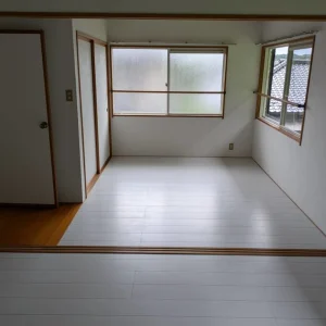 和室から洋間への改修工事